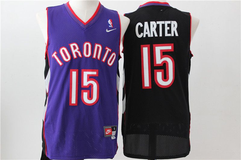 Men Toronto Raptors #15 Carter Purple Nike NBA Jerseys->toronto raptors->NBA Jersey